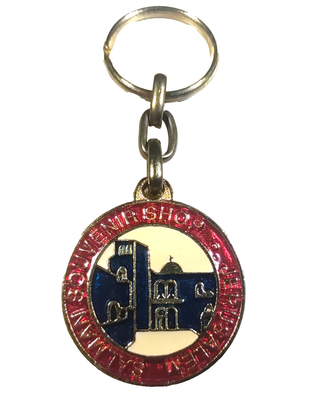 Jerusalem Salman Souvenir Shop Keychain